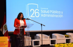 CEREMONIA POR EL 26° ANIVERSARIO DE LA FACULTAD DE SALUD PÚBLICA Y ADMINISTRACIÓN