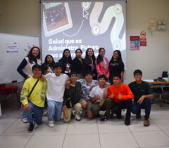 ESTUDIANTES DE LA CARRERA DE ADMINISTRACIÓN EN SALUD DIRIGEN TALLER «GESTIÓN EN SALUD» DONDE PARTICIPARON ESTUDIANTES DEL COLEGIO CLARETIANO – HUANCAYO