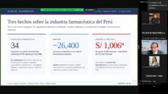 La Facultad de Salud Pública y Administración y Acción Internacional para la Salud (AIS) impulsaron diálogo de alto nivel sobre soberanía farmacéutica en el Perú