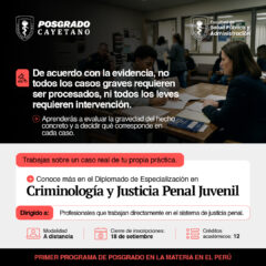 Fortalece tus conocimientos sobre el sistema de justicia penal juvenil