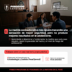Fortalece tus conocimientos sobre el sistema de justicia penal juvenil